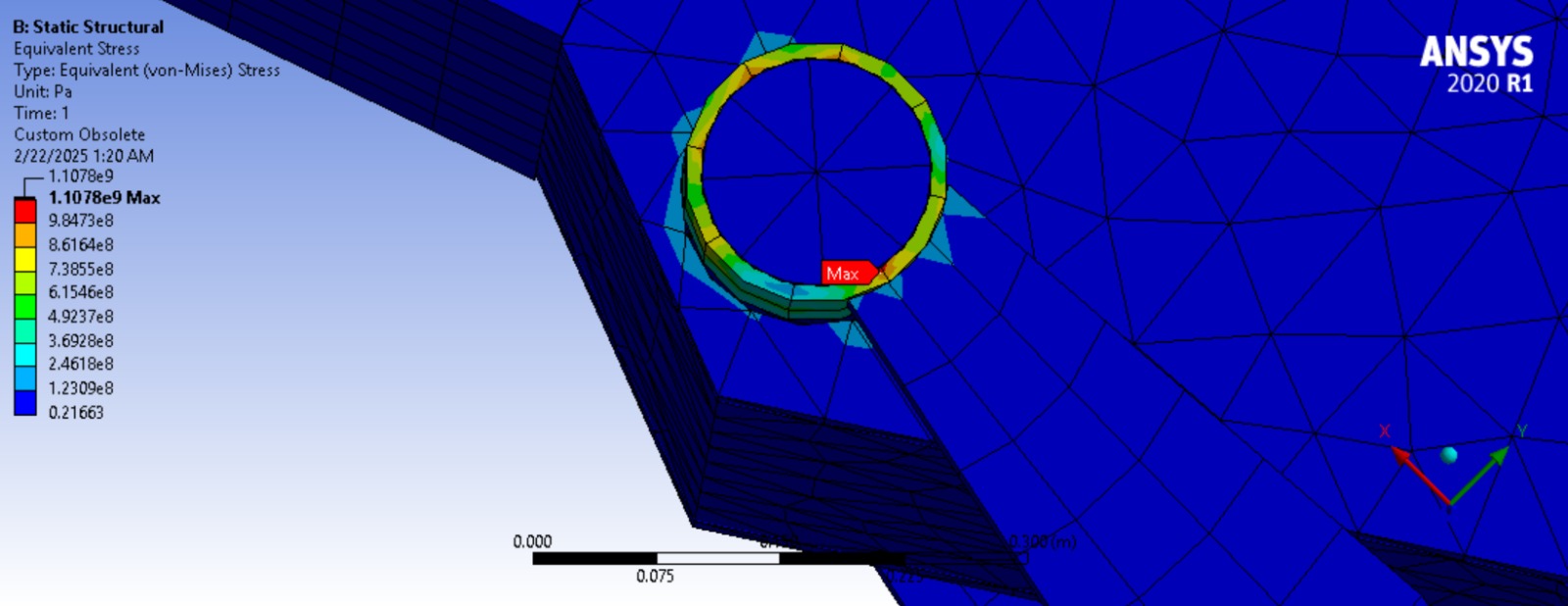 Long-Reach Arm FEA Simulation