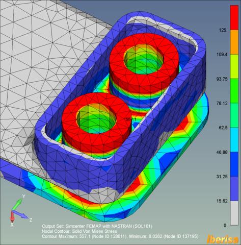 Structural FEA: L-Track Bracket